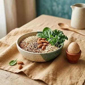 Alimentos ricos em vitaminas do complexo B — ingrediente do Ausen